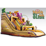 inflatable aqua slide